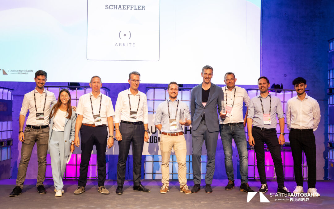 Arkite et Schaeffler remportent le prestigieux prix mondial de l&#039;innovation Plug&amp;Play