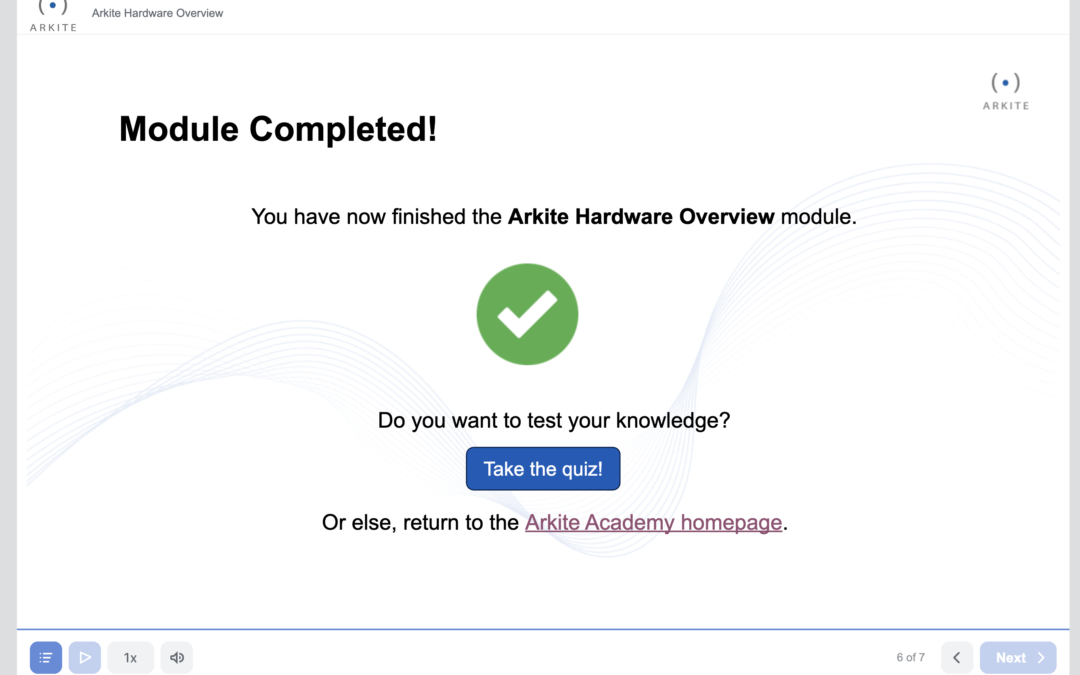 Arkite Academy: A new way for customers and partners to deploy digital work instructions at scale